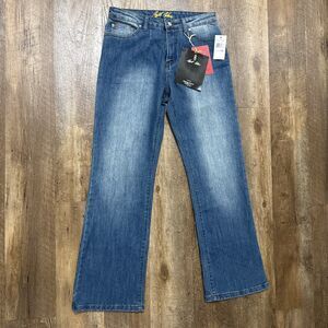 Bill Blass Circular Fit Stretch Boot Cut Ultimate Tummy Control Jeans Size 10